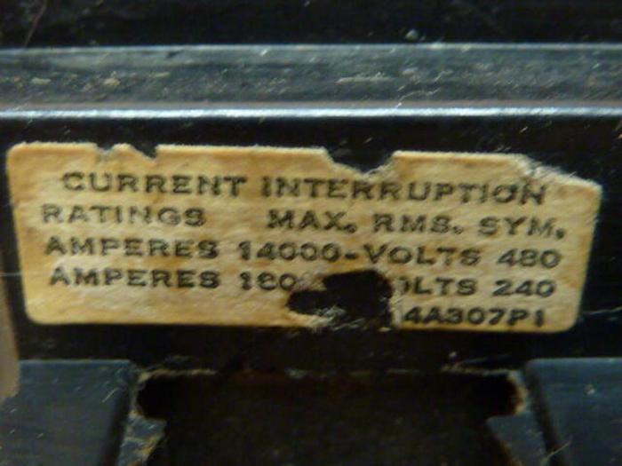 Used GENERAL ELECTRIC / GE 50 Amp Circuit Breaker TEF134050 #38771