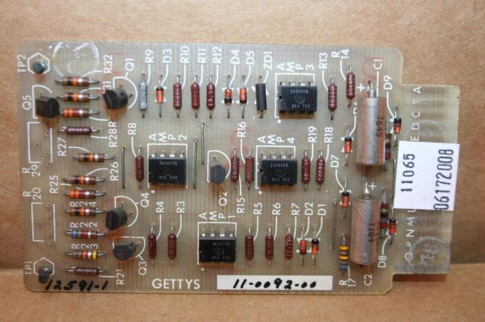 Used GETTYS Circuit Board 11-0092-100 #11065