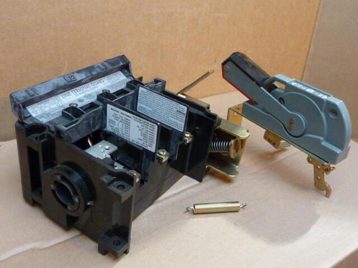 Used ALLEN BRADLEY 30 Amp Disconnect Switch 1494V-DS30 SER A #33739