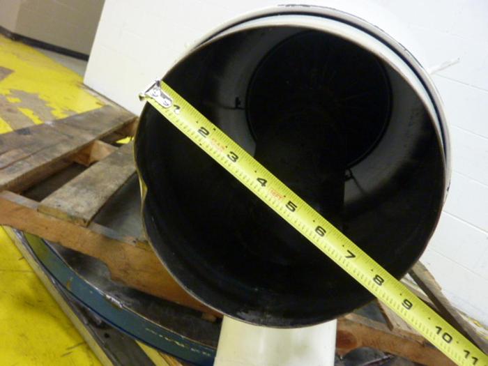 Used METAL FABRICATOR Aspirator HOPPER614 #62614