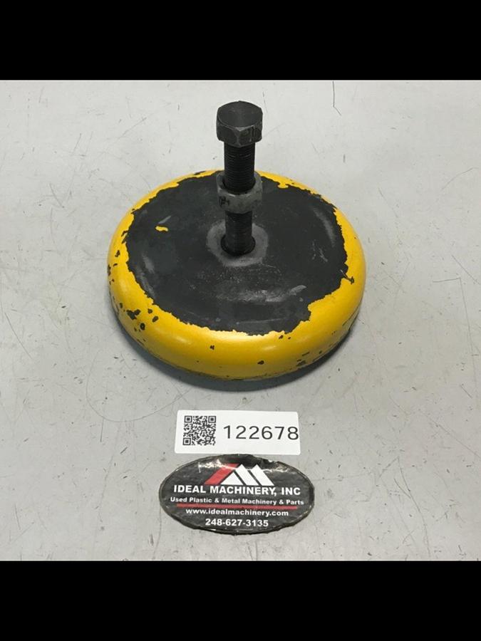 Used METAL FABRICATOR Leveling Mount Pad 6 INCH USED #122678