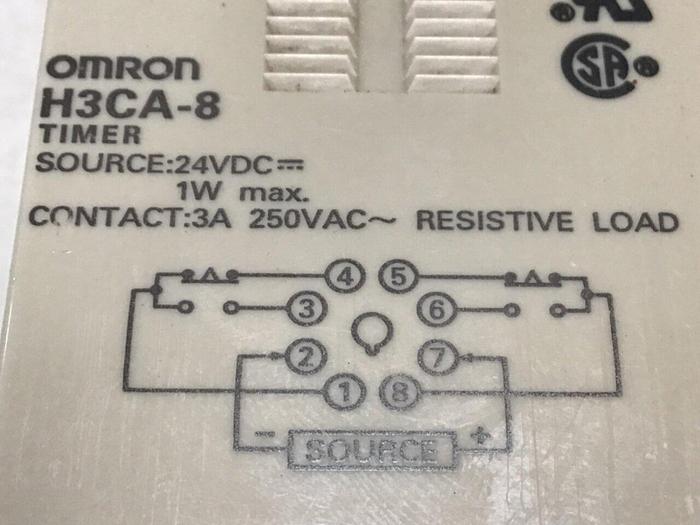 Used OMRON Timer H3CA-8 #118417