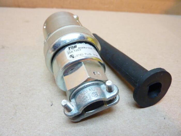 THOMAS & BETTS Ever-Lok Plug 8593U-1CT #38866