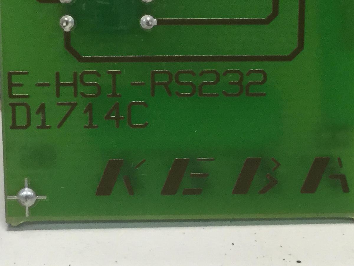 Used KEBA Circuit Board E-HSI-RS232 D1714C USED
