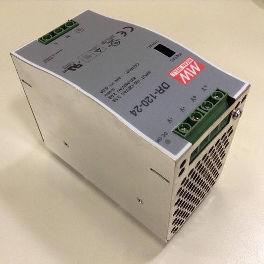 Used MEAN WELL Power Supply DR-120-24 #85521