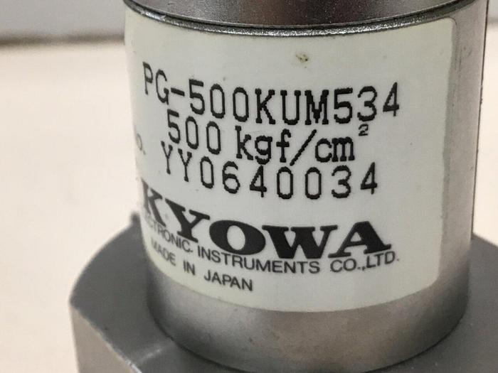 Used KYOWA Pressure Transducer PG-500KUM534 #126584