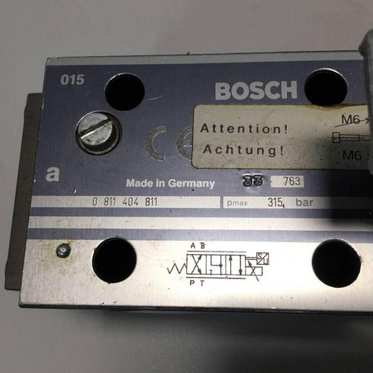 Used BOSCH Hydraulic Servo Proportional Valve 0 811 404 811 USED