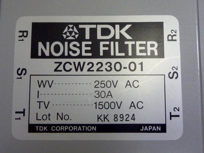 Used TDK Noise Filter ZCW2230-01 #65595