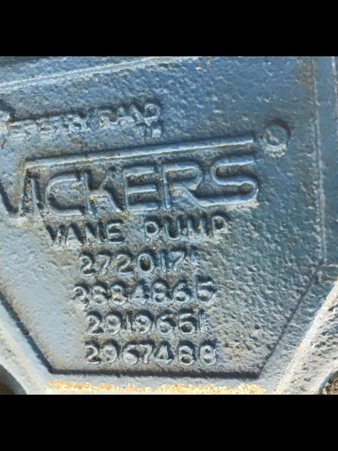 Used VICKERS Hydraulic Vane Pump 251263 #128068