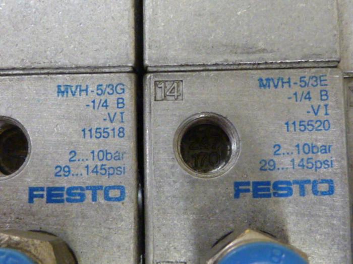 Used FESTO Control Block / Valve Terminal IFB8-02 #52866