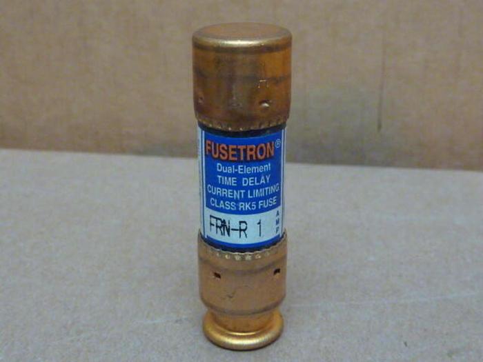 Used FUSETRON 1 Amp Fuse FRN-R-1 #33689