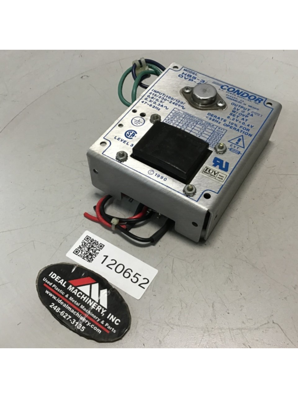 Used POWER ONE Power Supply HB5-3/OVP-A USED