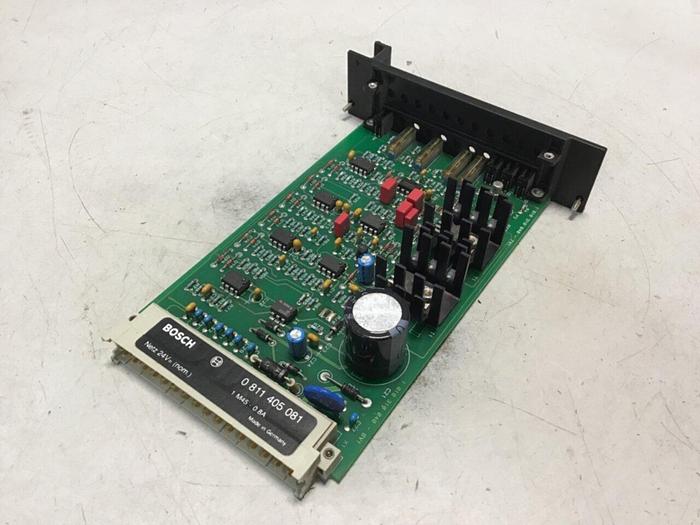 Used BOSCH Amplifier Card 0 811 405 081 #141706