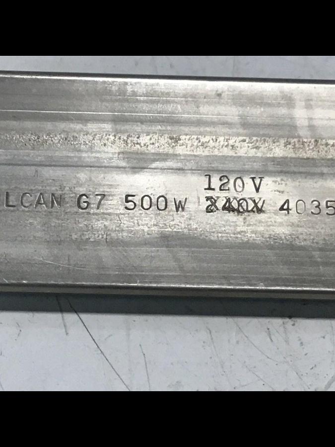 VULCAN ELECTRIC 500 Watt Strip Heater 403512 USED