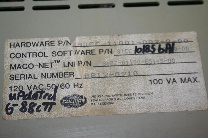 Used BARBER COLMAN Sequence Module 80CC-11001-002-0-00 Used