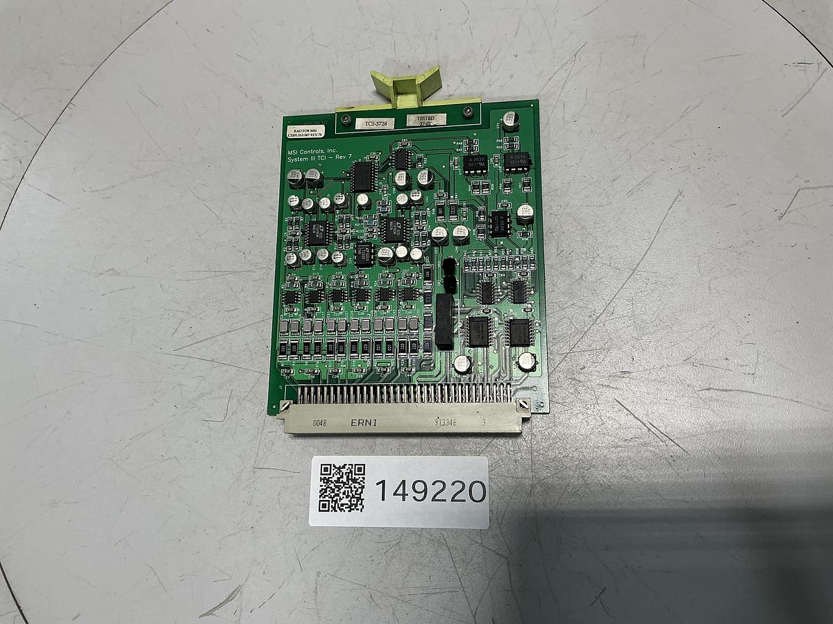 Used MSI CONTROLS C3201.010.067