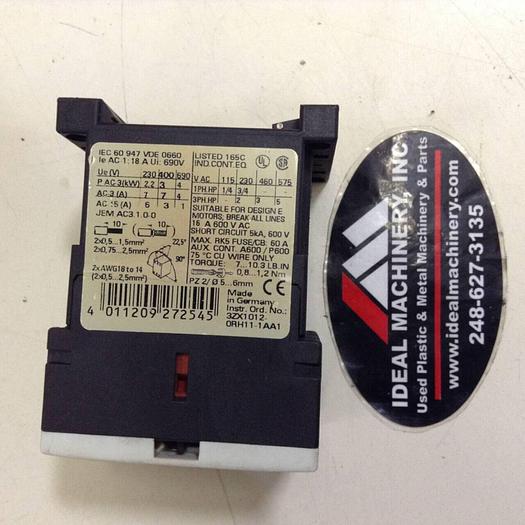 Used SIEMENS Contactor Relay 3RT1015-1BB41 #76005