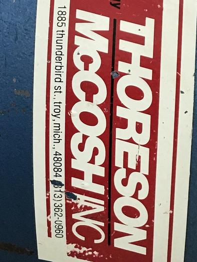 Used THORESON MCCOSH Hopper Loader Receiver MV-1 #131671