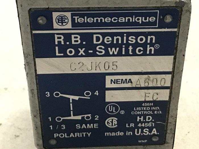Used TELEMECANIQUE Lox-Switch C2JK05 #121800