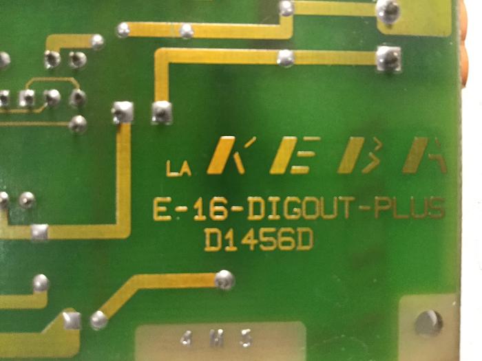Used KEBA Engel Output Board E-16-DIGOUT-PLUS D1456D Used