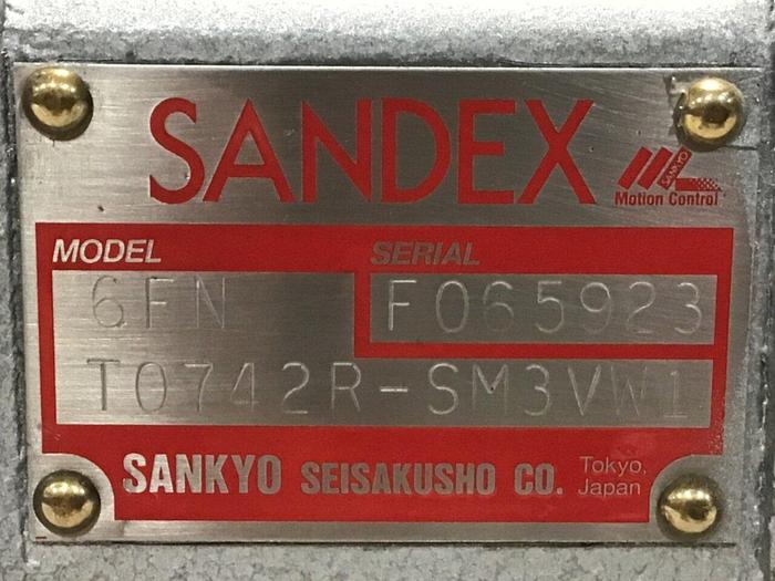 Used SANDEX Indexing Drive 6FNT0732R-SM3VW1/X #119945