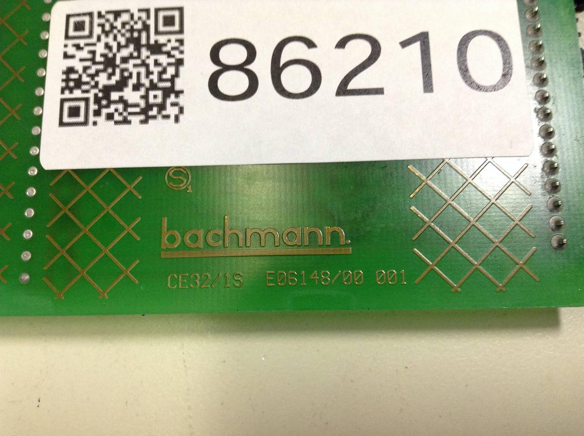 Used BACHMANN ELECTRONIC Circuit Board CE32/1S USED