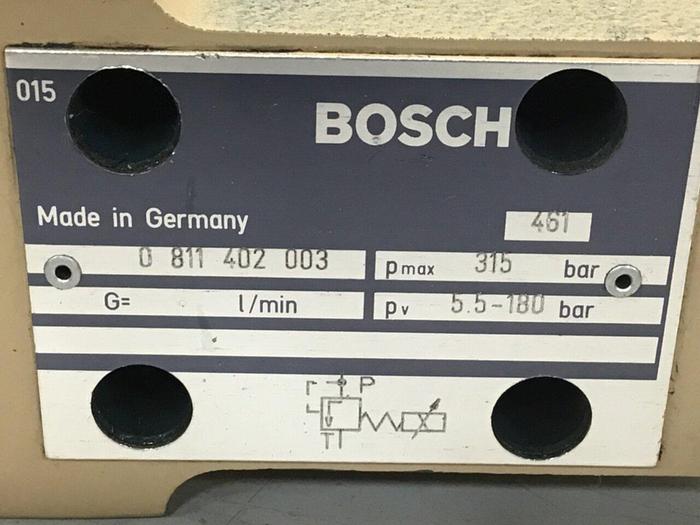 Used BOSCH Valve 0 811 402 003 Used
