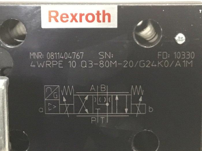 Used REXROTH SERVO Valve 4WRPE10Q380M20/G24K0A1M USED