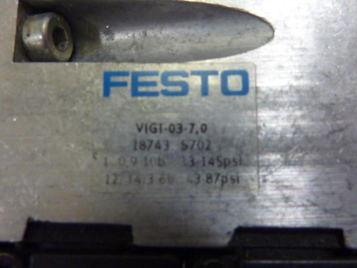 Used FESTO Control Block / Valve Terminal IFB13-03 Used