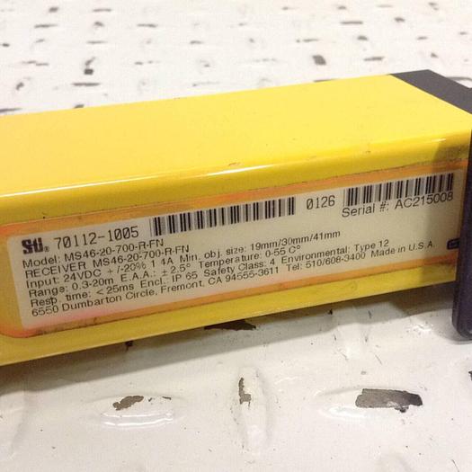 Used STI Light Curtain Receiver MS46-20-700-R-FN Used