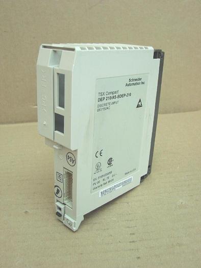 Used SCHNEIDER AUTOMATION INC Input Module DEP 210/AS-BDEP-210 Used