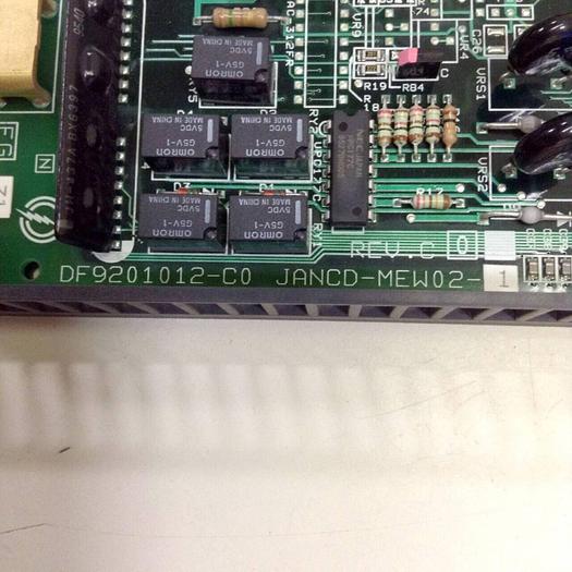 Used YASKAWA Control Board JANCD-MEW02-1 REV C0 #76985