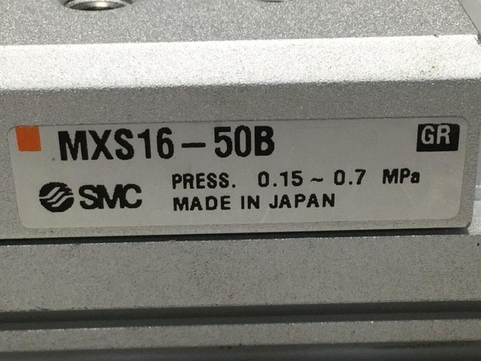 Used SMC Cylinder Slide Table MXS16-50B #108019
