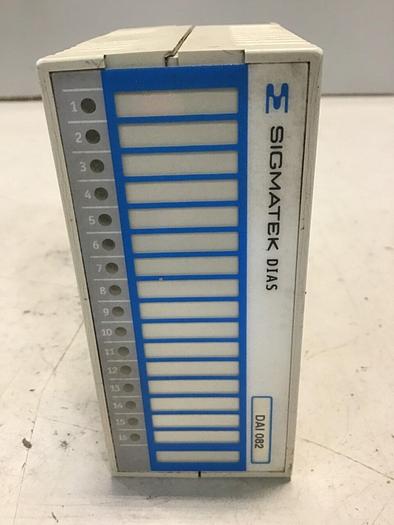 Used SIGMATEK Digital Mixing Module DAI082 05-009-082 #140272