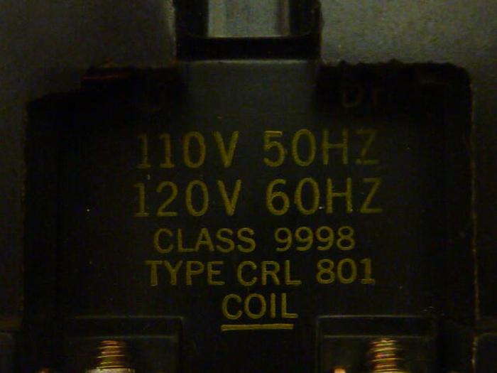 Used SQUARE D Control Relay 8501-L0-40 #36524