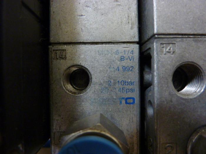 Used FESTO Control Block / Valve Terminal TN 18 859 #52769