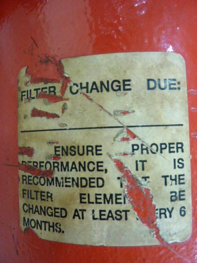 Used GENERIC Water Filter FILTER737 #59737