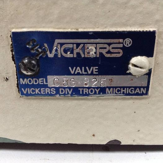 Used VICKERS Check Valve C5G825 #89938