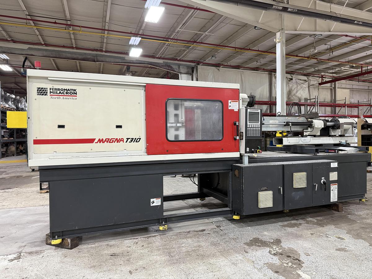 Used FERROMATIK MILACRON 310 Ton Injection Molding Machine MT310/WP-36.0 USED