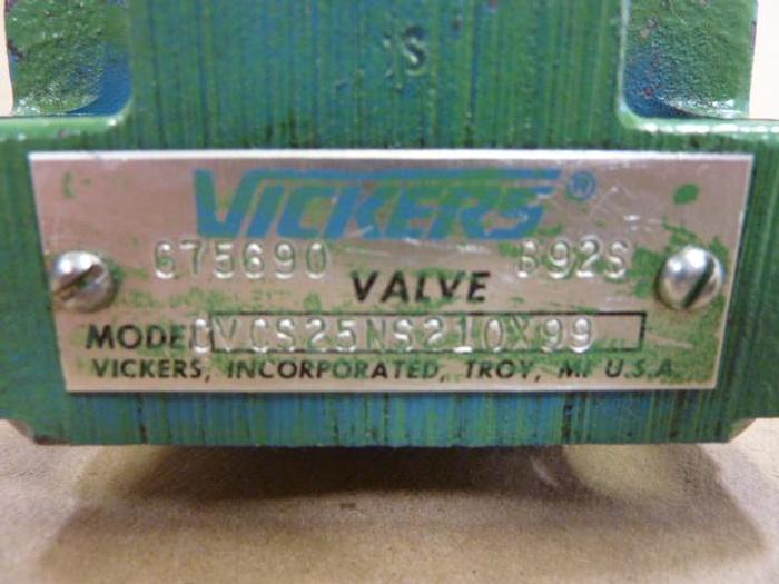 Used VICKERS Valve CVCS25NS210X99 #111322
