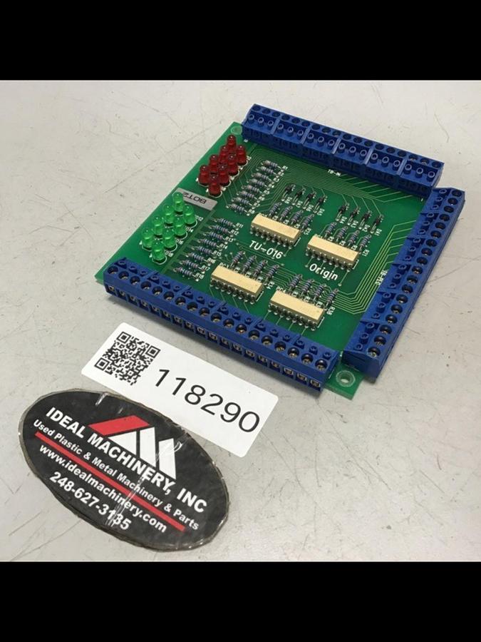 Used ORIGIN ELECTRIC Circuit Board TU-016 USED