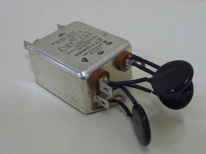 Used CURTIS RFI Filter F1700AA03 #51718
