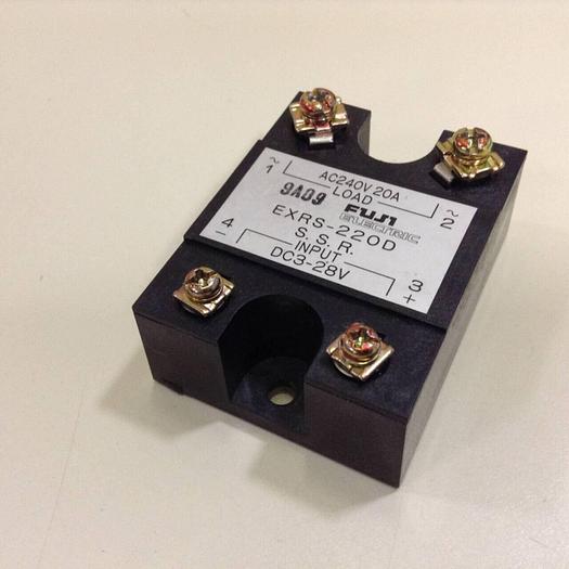 Used FUJI ELECTRIC Solid State Relay EXRS-220D #84454