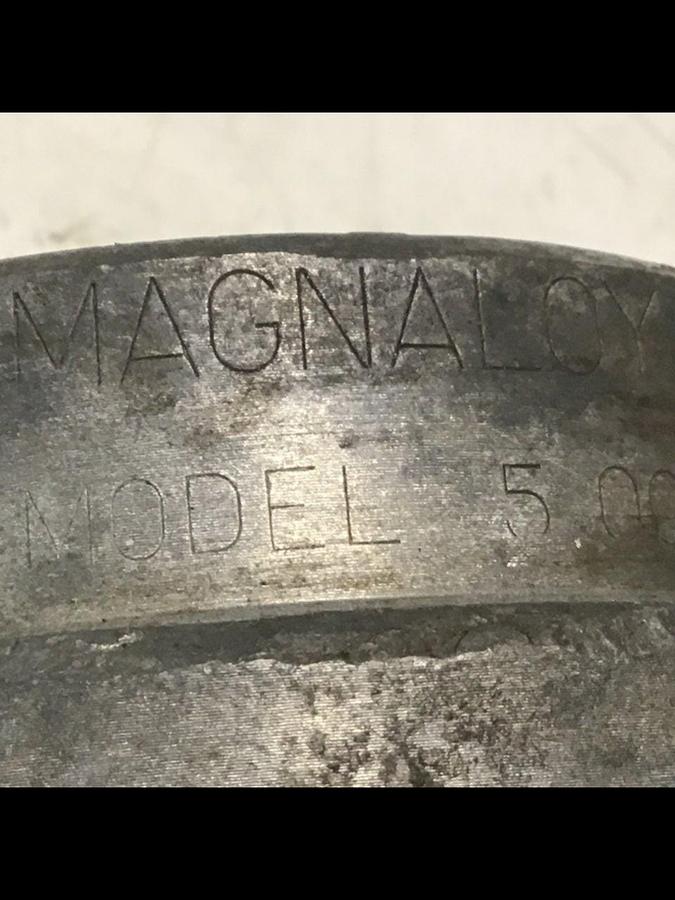 Used MAGNALOY COUPLINGS Motor Coupling 500 USED 