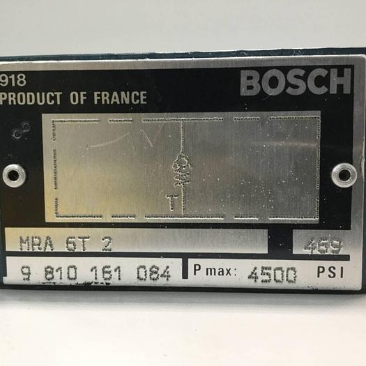 Used BOSCH Hydraulic Valve 9 810 161 084 #92335