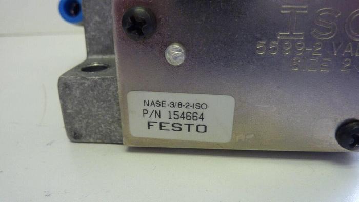 Used FESTO Solenoid Valve NASE-3/8-2-ISO #10634