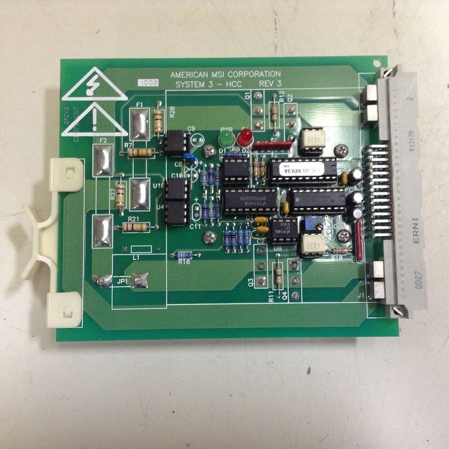 Used AMERICAN MSI Control Board C3201.010.045 Used