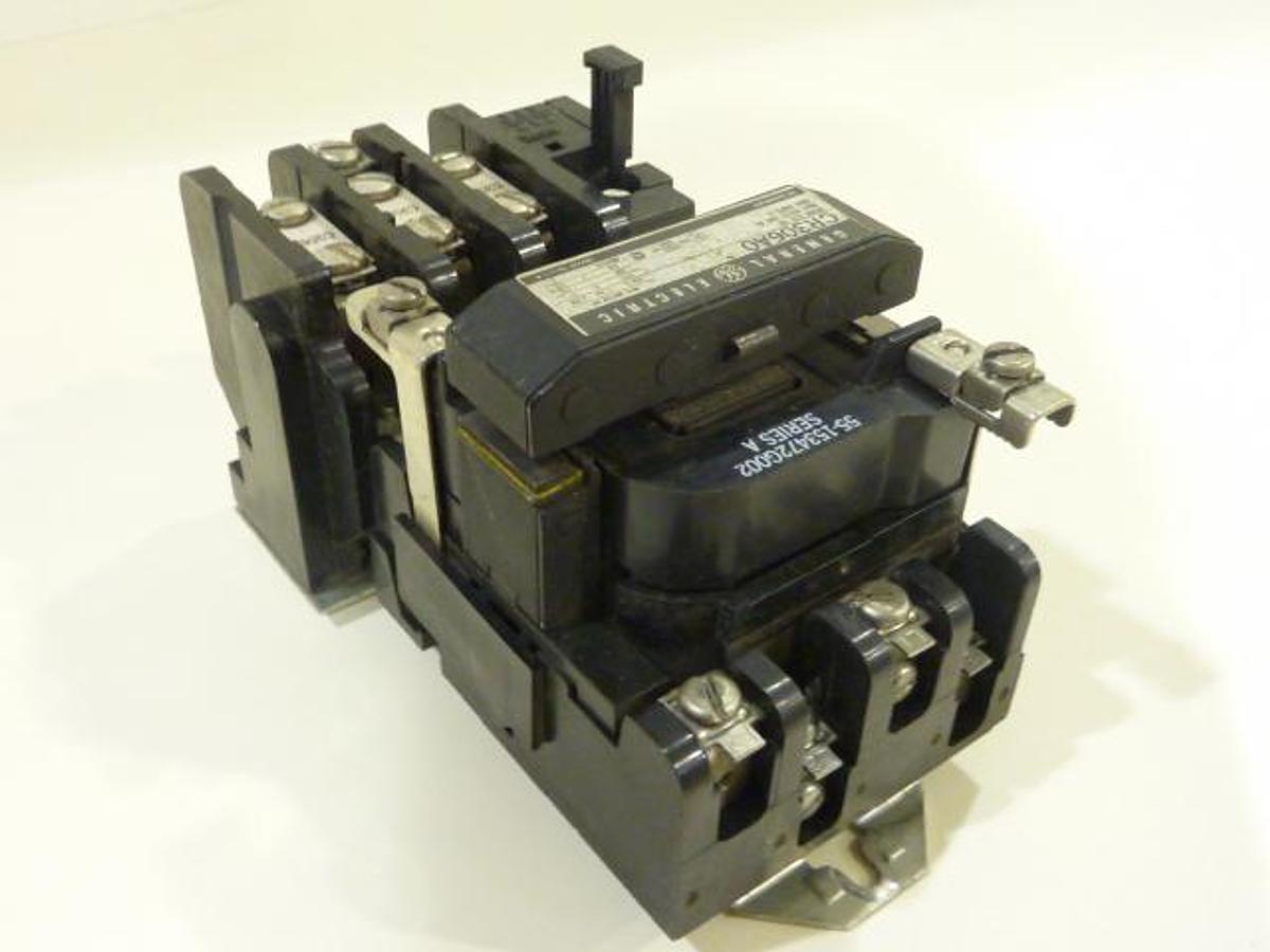 Used GENERAL ELECTRIC (G.E.) Motor Starter Size 00 CR306A0 USED
