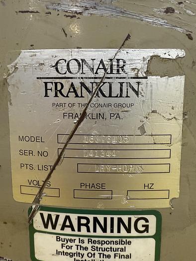 Used CONAIR FRANKLIN D4S000000 (?) CS101 #145772