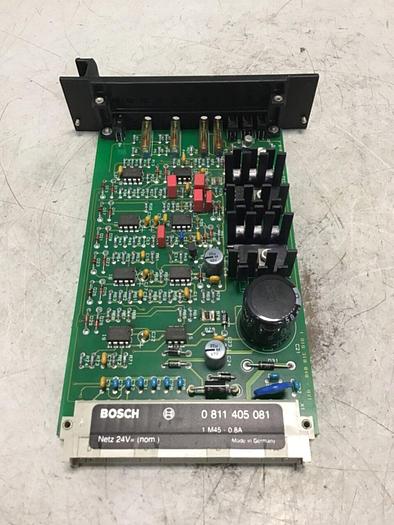 Used BOSCH Amplifier Card 0 811 405 081 USED